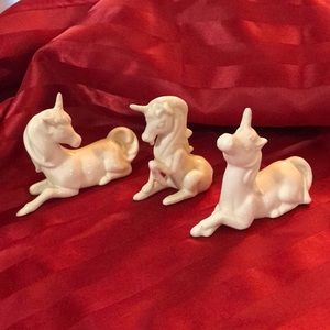 Three unicorns